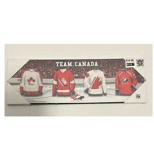 Team Canada 5" x 15" Sealed Jersey Plaque